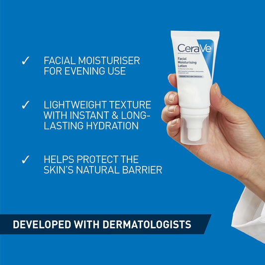 PM Facial Moisturising Lotion with Ceramides 52ml