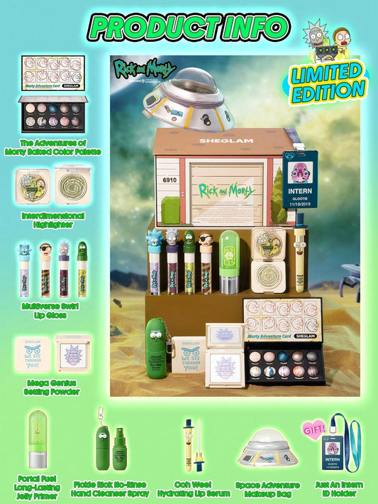Rick and Morty X SHEGLAM Full Collection Set