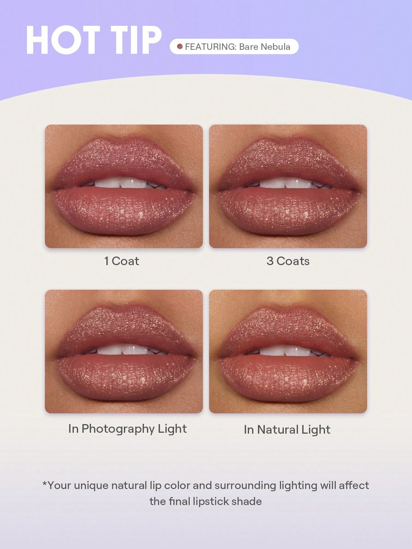 Stardust Swipe Glitter Liquid Lipstick by Sheglam
