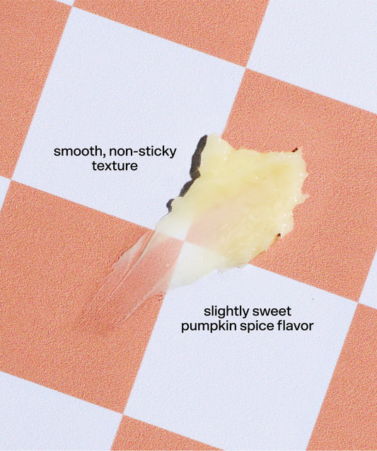 Tell All Pumpkin Spice Lip Balm by Bubble Skincare