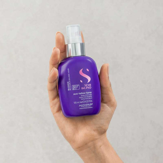 Semi Di Lino Blonde Anti-Yellow Spray For Blonde Hair by Alfaparf