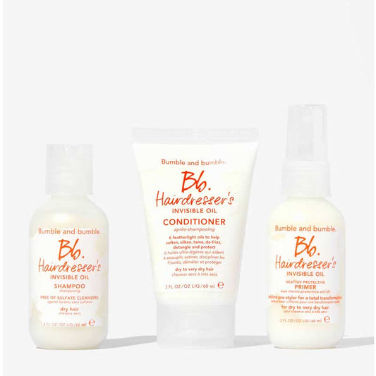 Hairdresser's Invisible Oil Starter Set Shampoo Conditioner Primer by Bumble and Bumble
