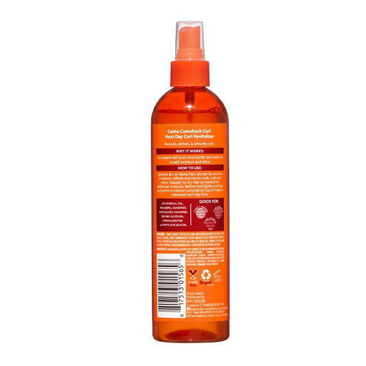 Comeback Curl Next Day Revitalizer Spray For Curly Hair by Cantu