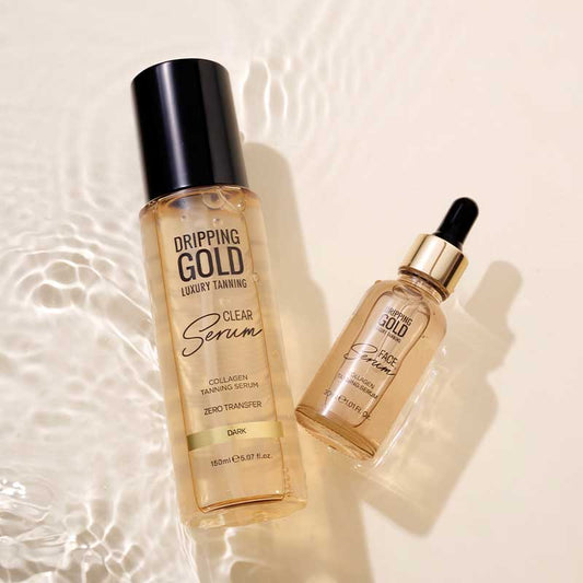 Collagen Face Tanning Serum by Dripping Gold