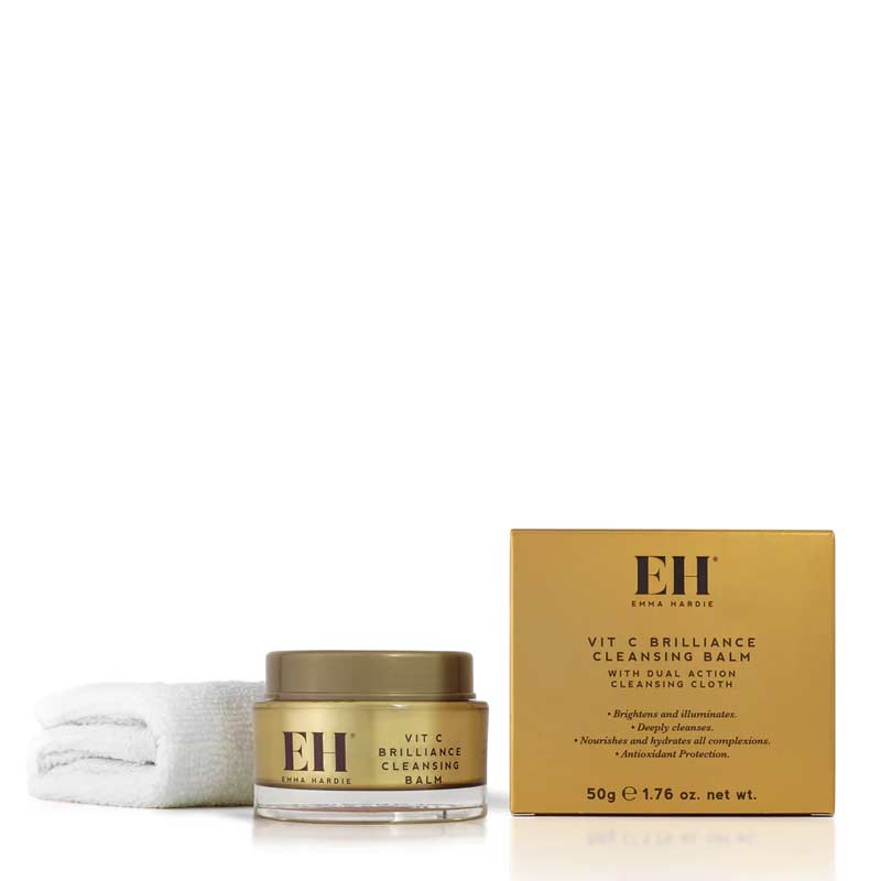 Vit C Brilliance Cleansing Balm with Dual Action Cleansing Cloth