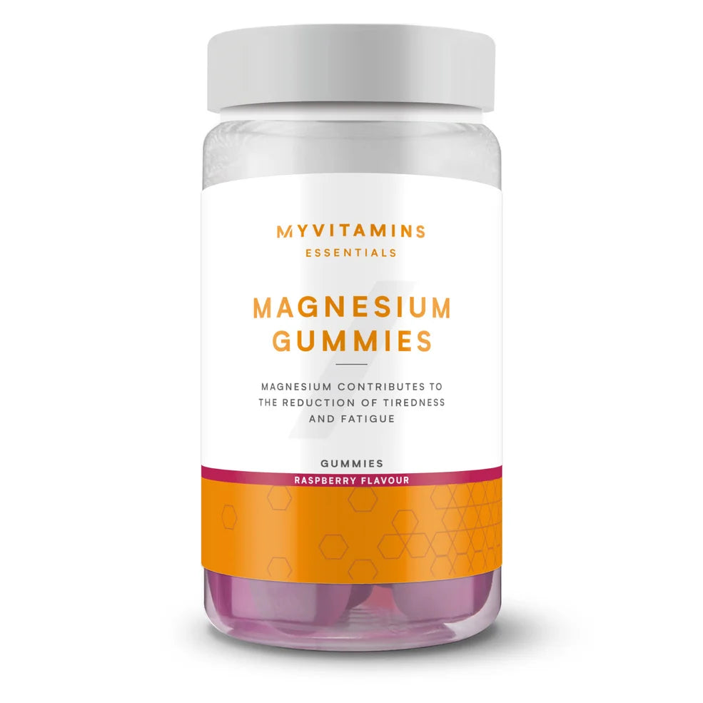 Myvitamins Magnesium Gummies, Raspberry Flavour, 30 Servings