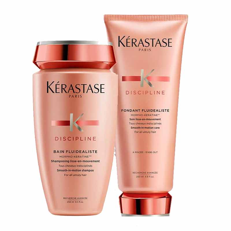 Discipline Smoothing Shampoo & Conditioner Duo for Frizzy Hair by Kérastase