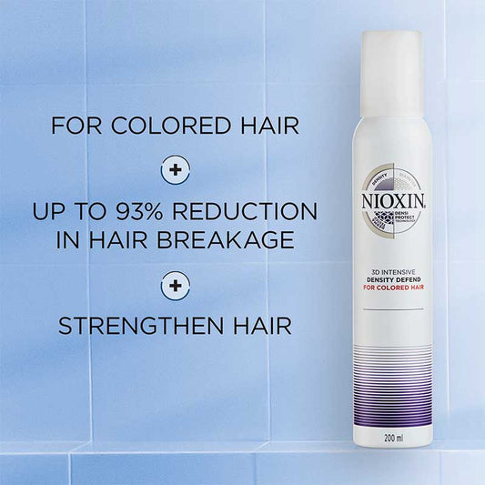 3D Intensive Density Defend Mousse for Coloured Hair by Nioxin