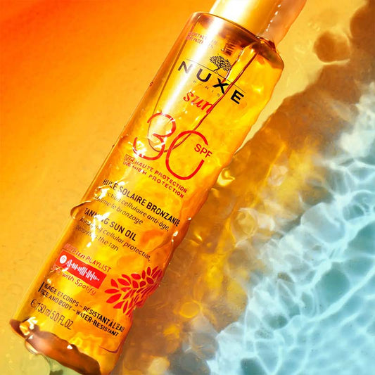 Tanning Oil for Face & Body SPF 30 by NUXE