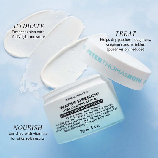 Water Drench Hyaluronic Cloud Body Cream by Peter Thomas Roth