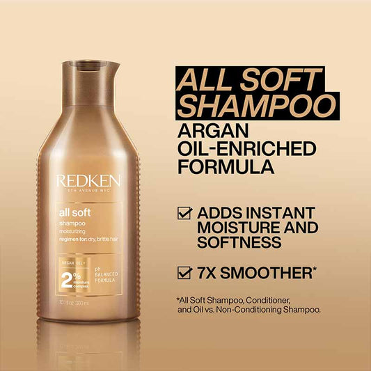 All Soft Shampoo & Conditioner Bundle by Redken