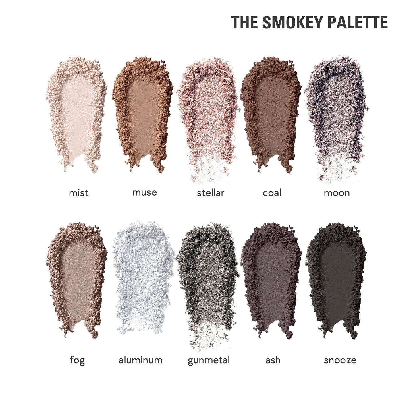 Eyeshadow Brush & The Smokey Palette & Kylash Mascara Bundle