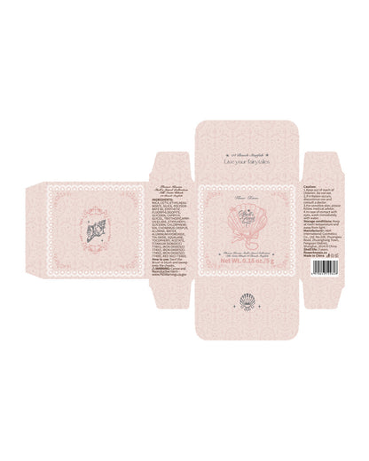Shell's Jewel Silk Satin Blush