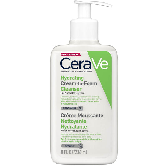 Hydrating Cream-to-Foam Cleanser 236ml