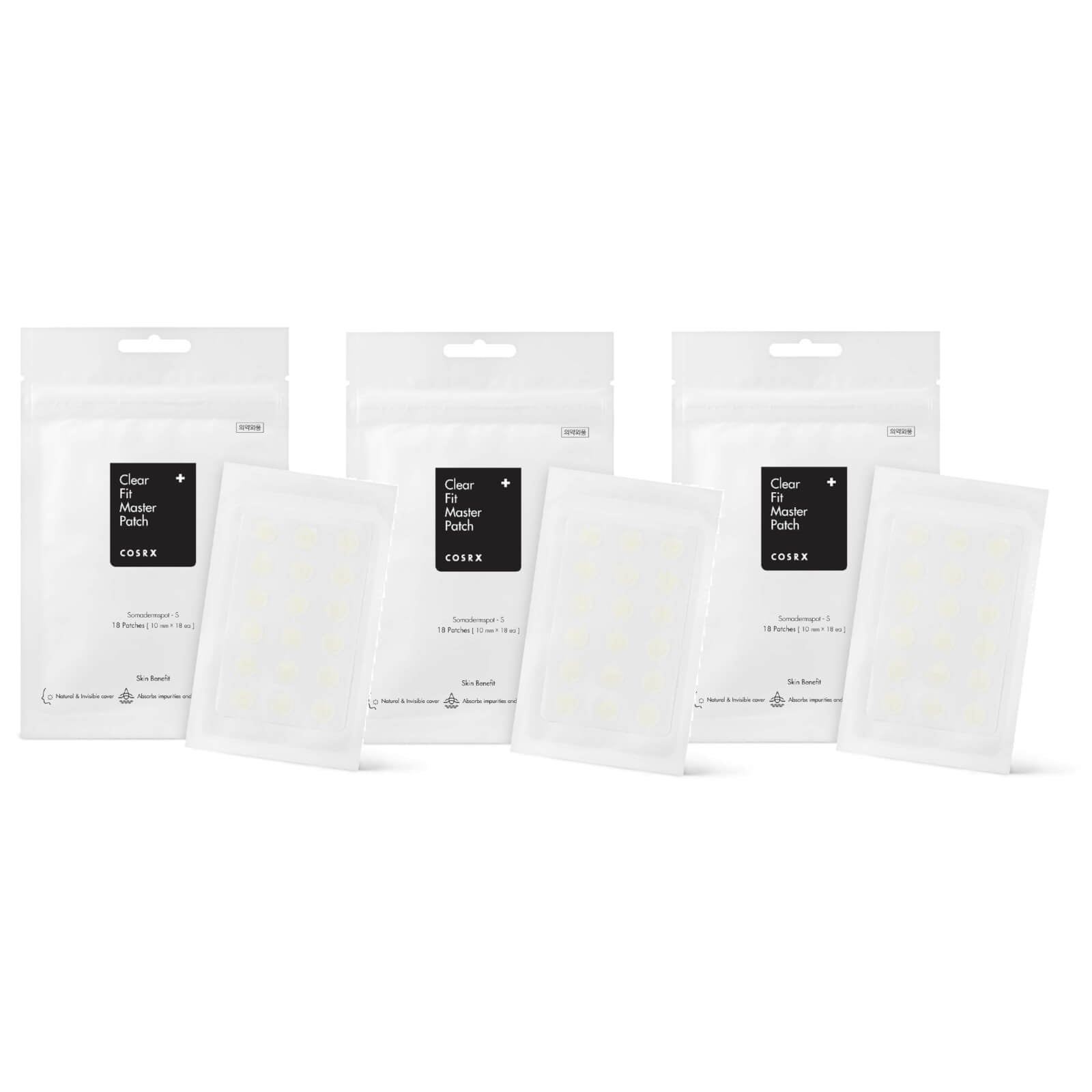 Clear Fit Master Patch Trio 54 Patches COSRX