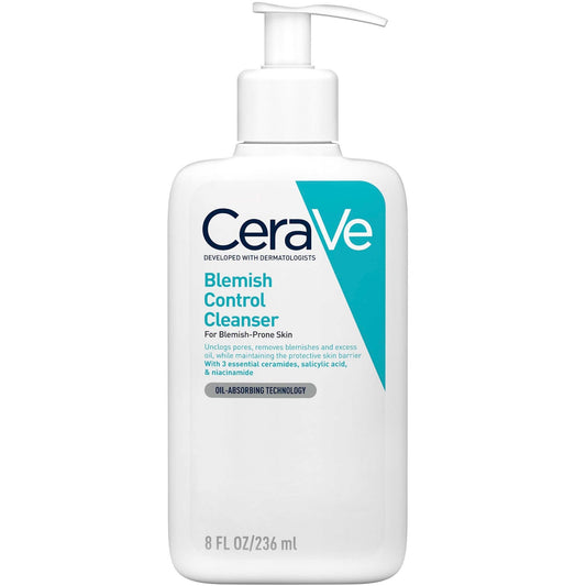 Blemish Control Face Cleanser with 2% Salicylic Acid & Niacinamide 236ml