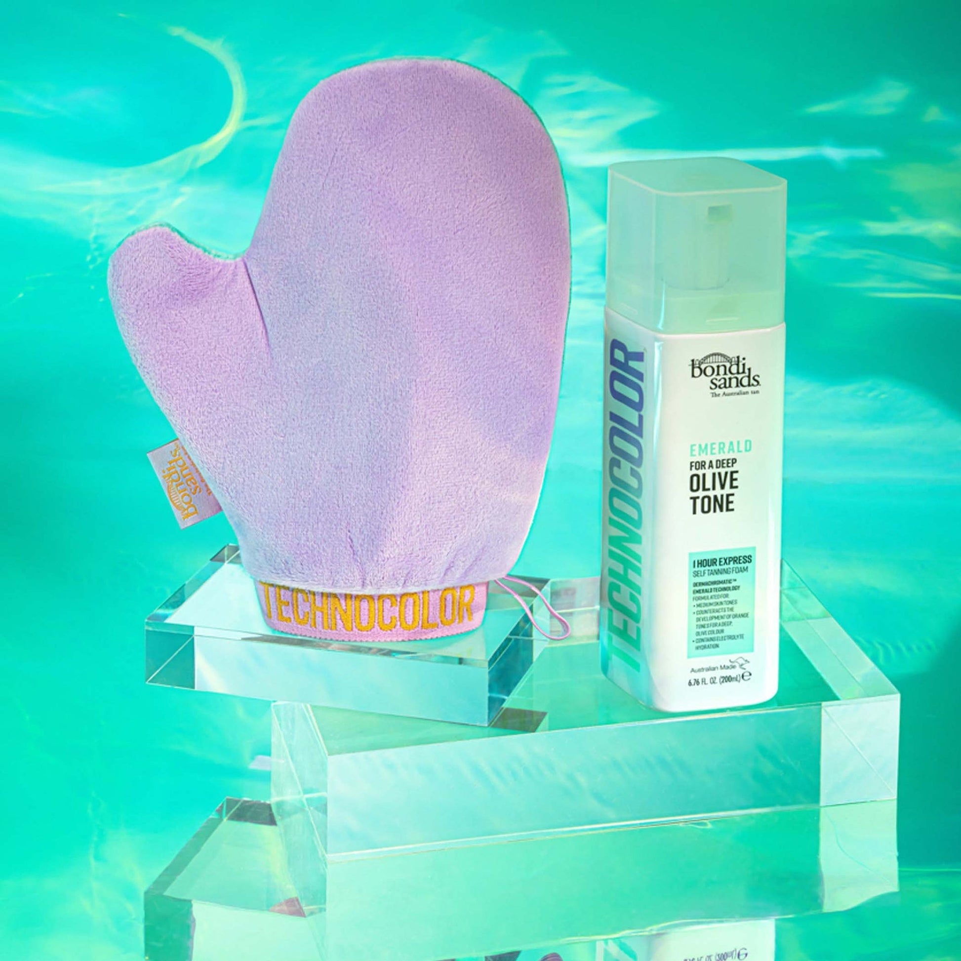 Technocolor 1 Hour Express Self Tanning Foam Emerald 200ml