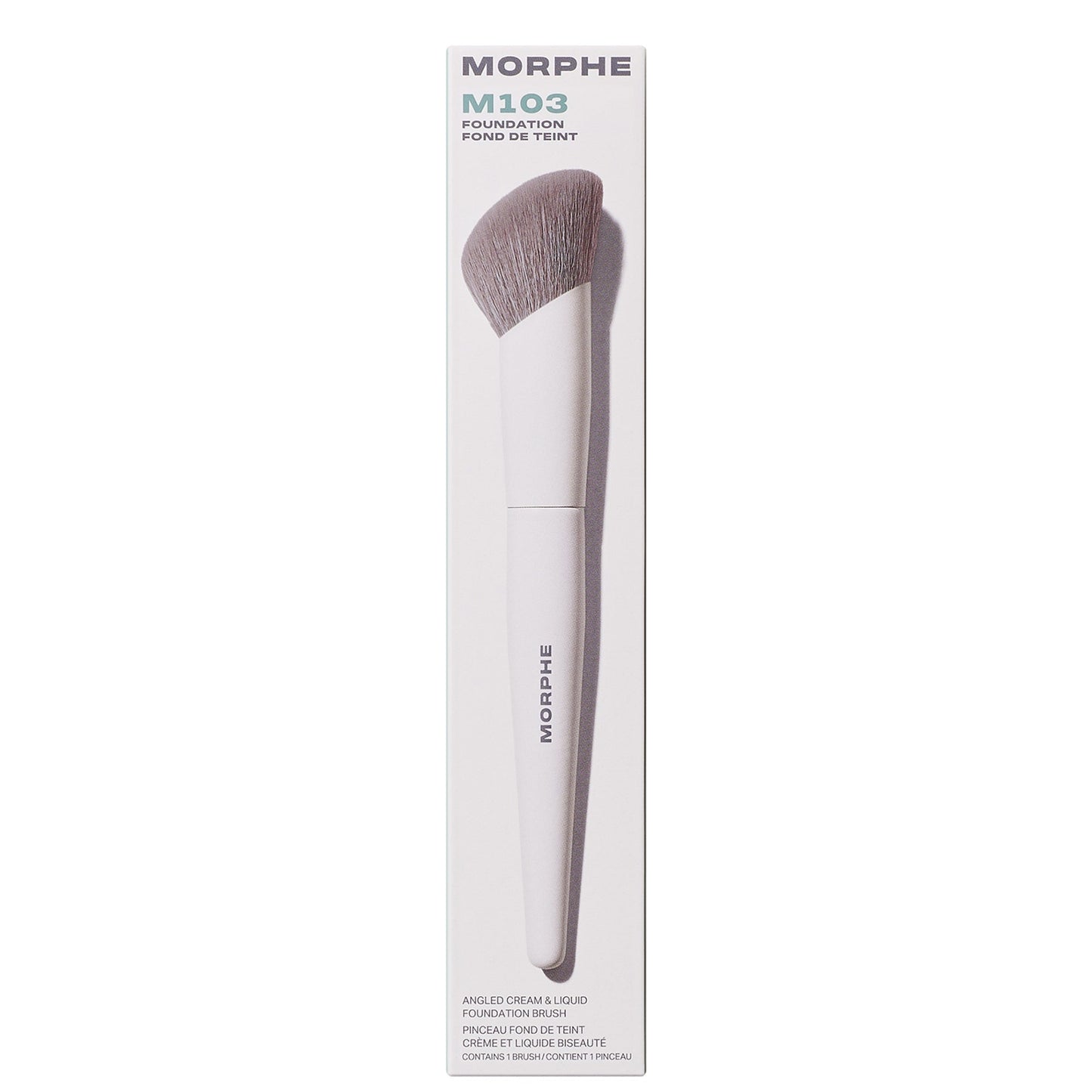 M103 Angled Cream & Liquid Foundation Brush by Morphe