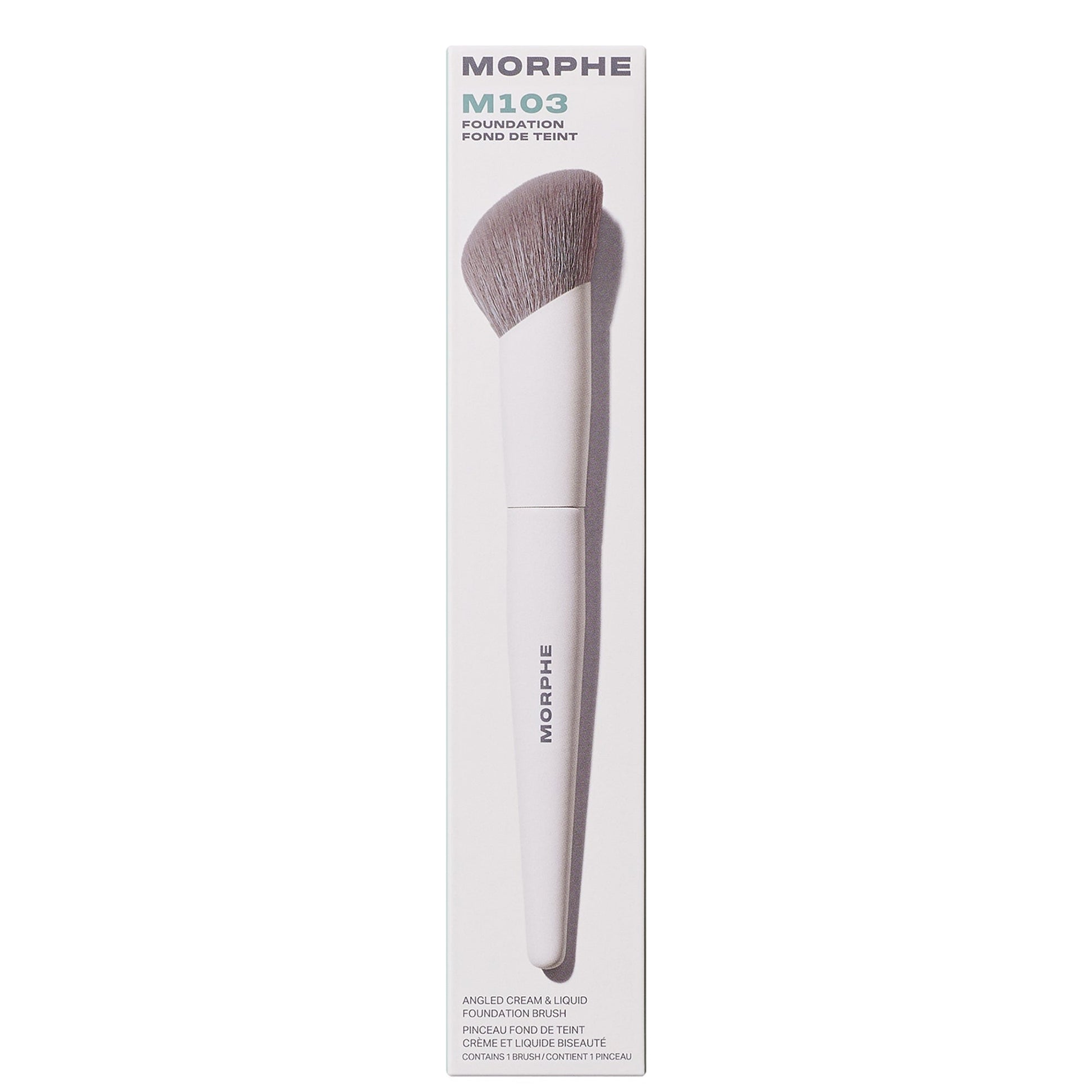 M103 Angled Cream & Liquid Foundation Brush by Morphe