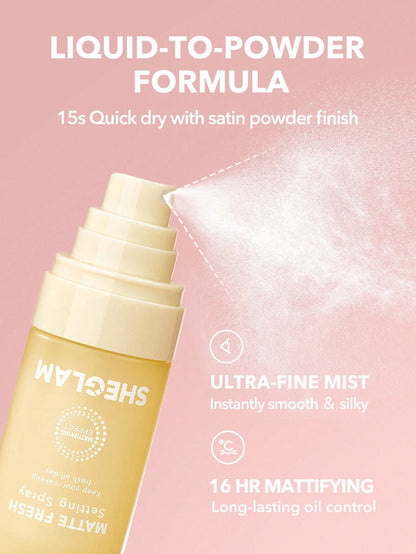 Matte Fresh Setting Spray by Sheglam