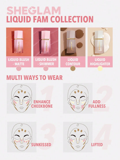 Color Bloom Liquid Blush by Sheglam