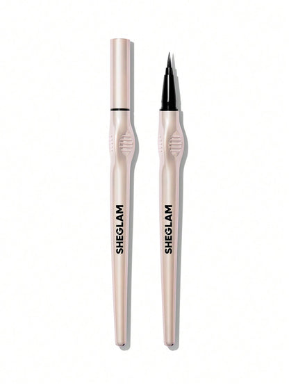 Glide Control Liquid Eyeliner-Matte Black by Sheglam