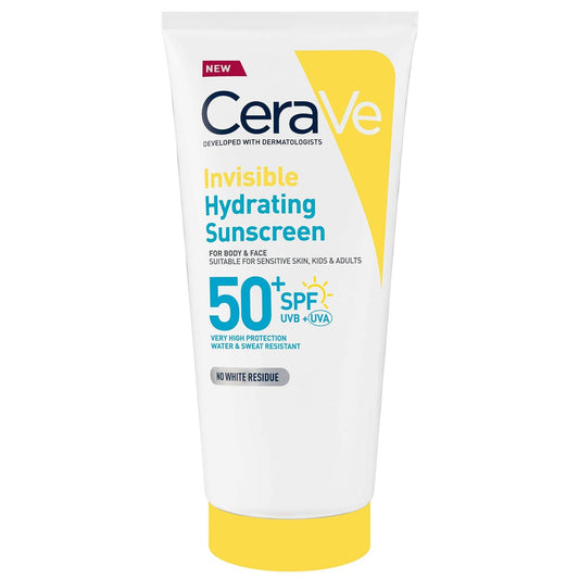 Invisible Hydrating Sunscreen SPF 50 for Body & Face 177ml