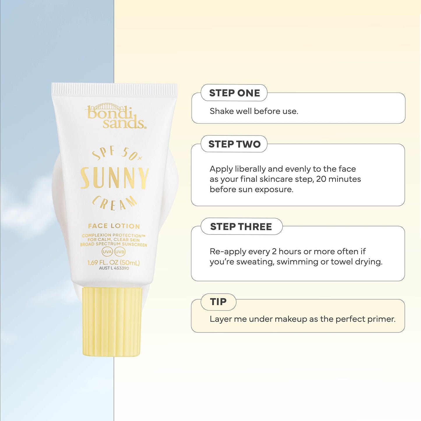 Sunny SPF 50+ Face Lotion 50ml