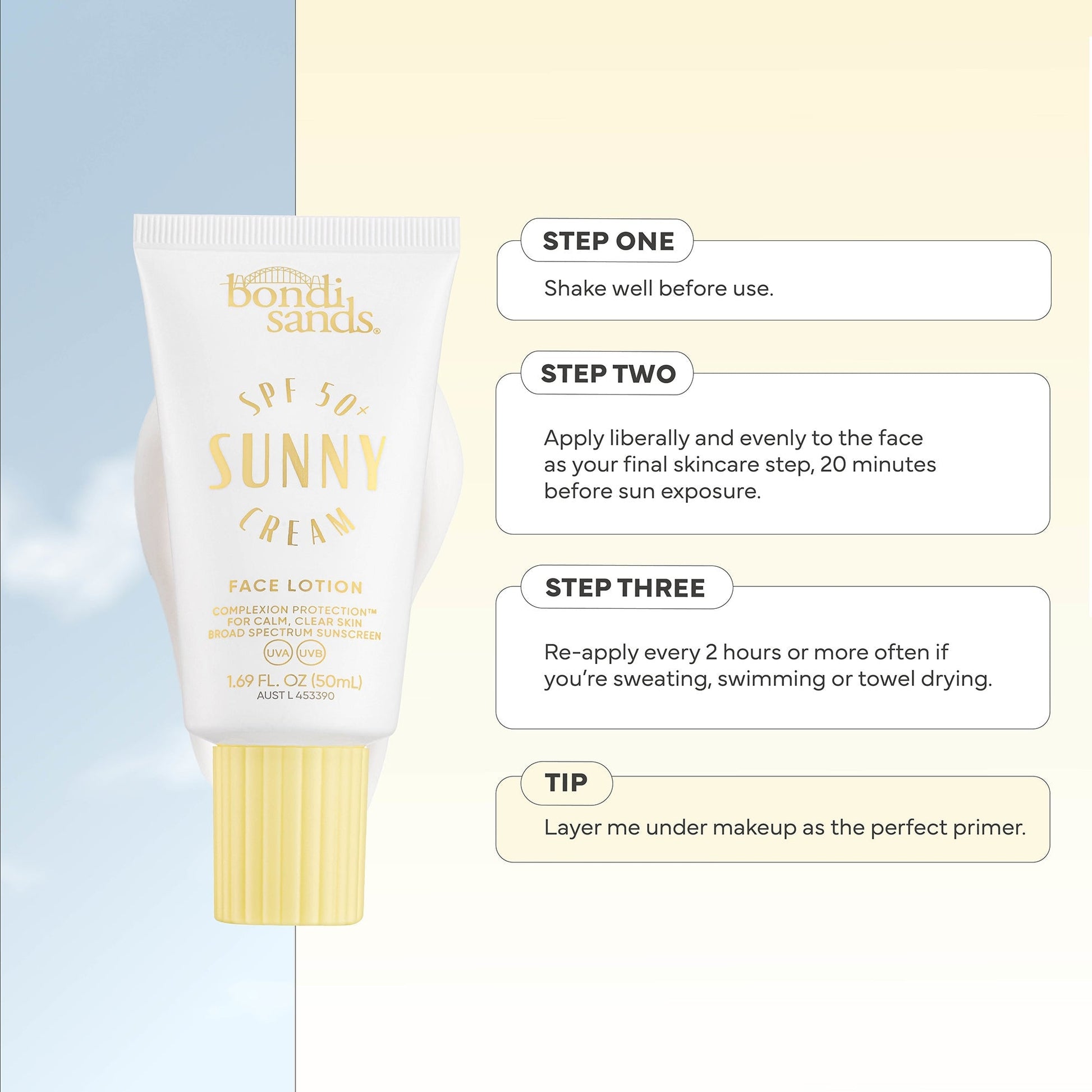 Sunny SPF 50+ Face Lotion 50ml