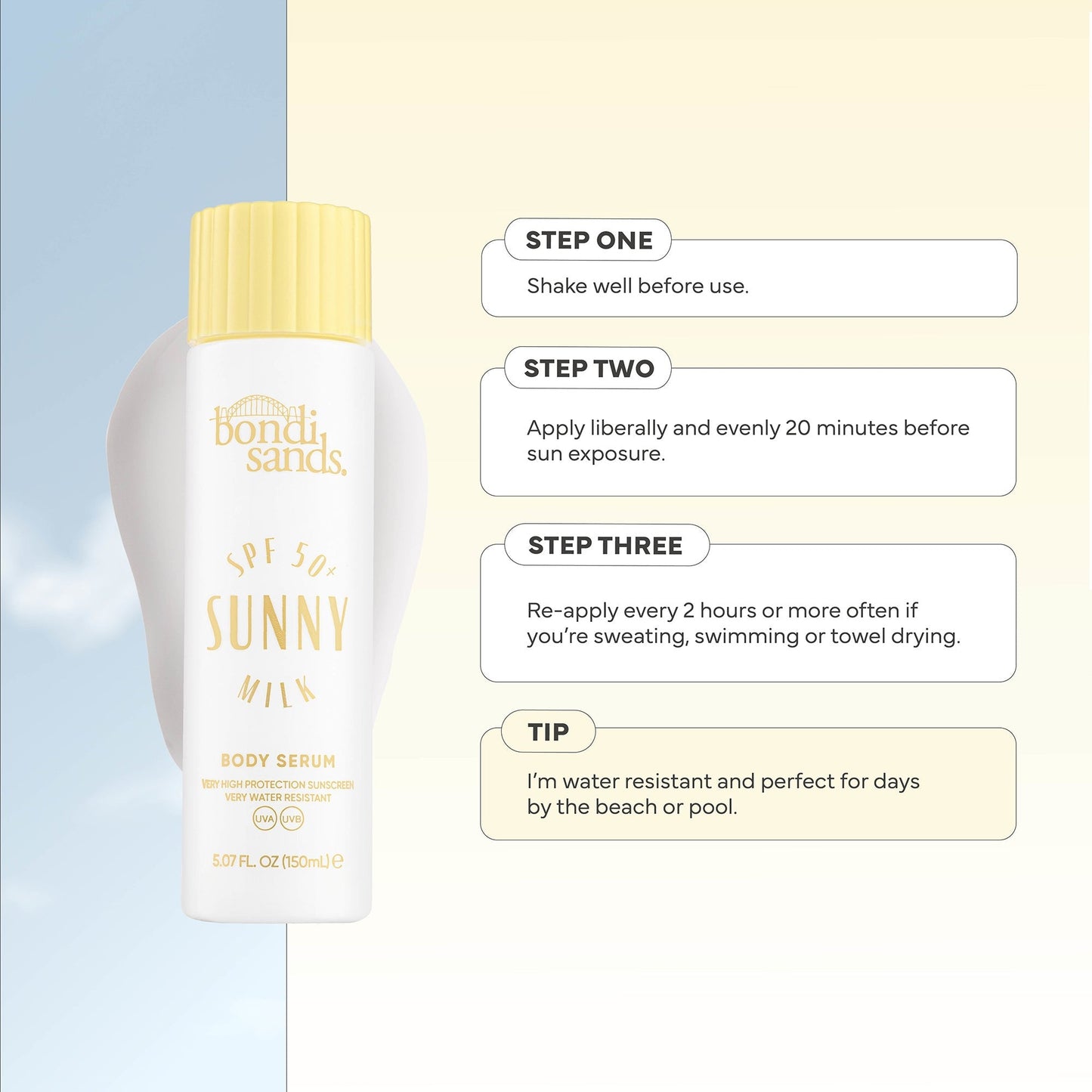Sunny SPF 50+ Body Milk 150ml