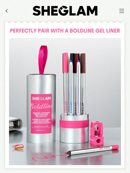 Boldline Gel Liner Sharpener by Sheglam