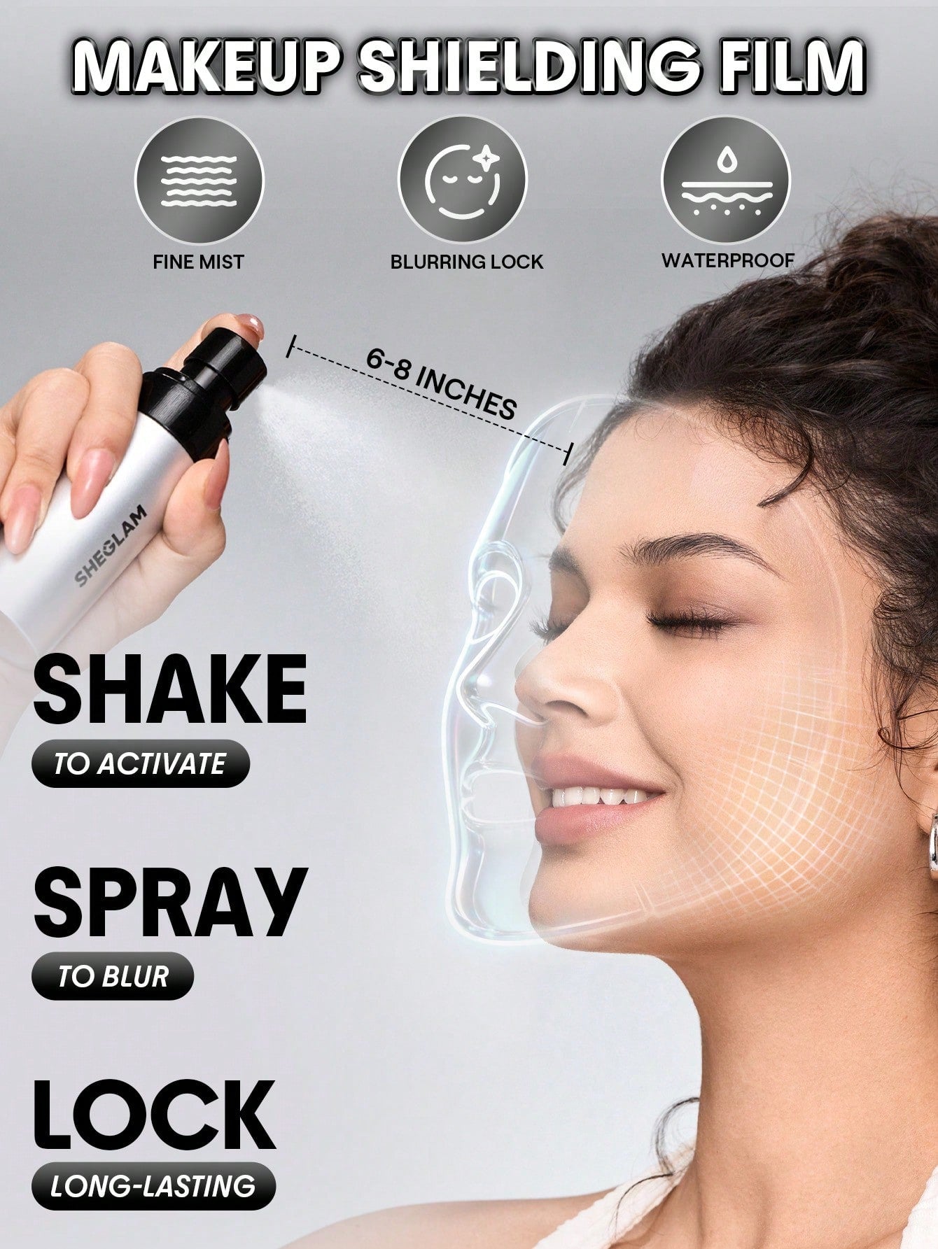 Camera On Blurring Waterproof Setting Spray by Sheglam