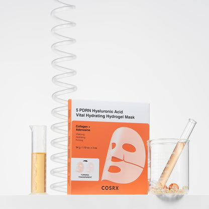 5 PDRN Hyaluronic Acid Vital Hydrating Hydrogel Mask 30ml