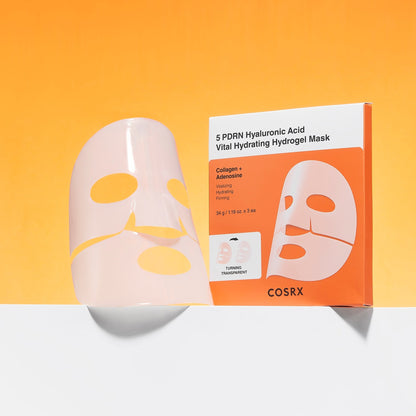 5 PDRN Hyaluronic Acid Vital Hydrating Hydrogel Mask 30ml