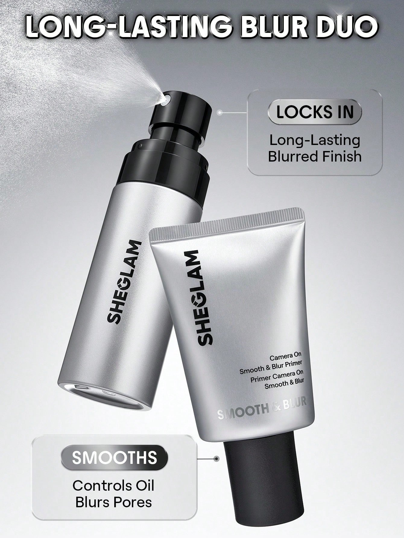 Camera On Blurring Waterproof Setting Spray by Sheglam
