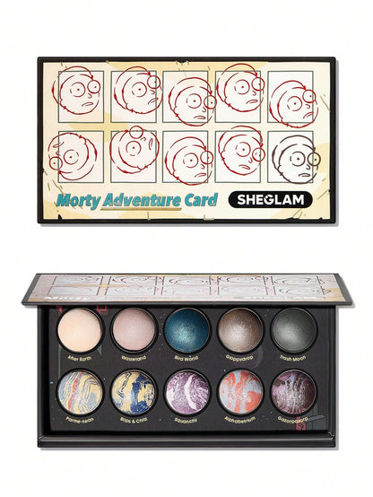 Rick and Morty X SHEGLAM The Adventures Of Morty Baked Color Palette