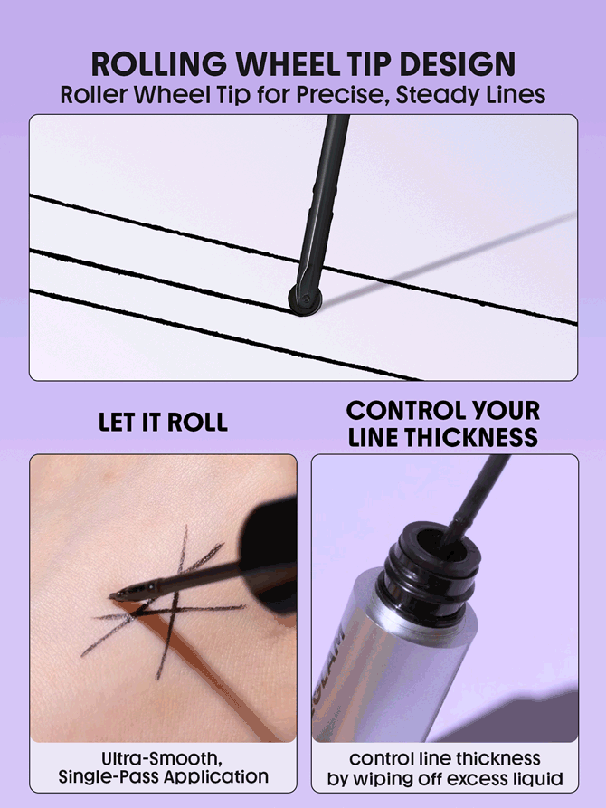 Swift Stroke Roller Eyeliner Pen 1.7g by Sheglam