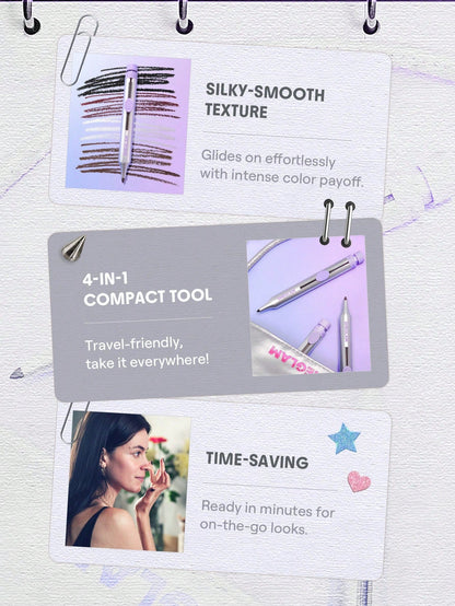 The Everywhere 4-In-1 Pen by Sheglam