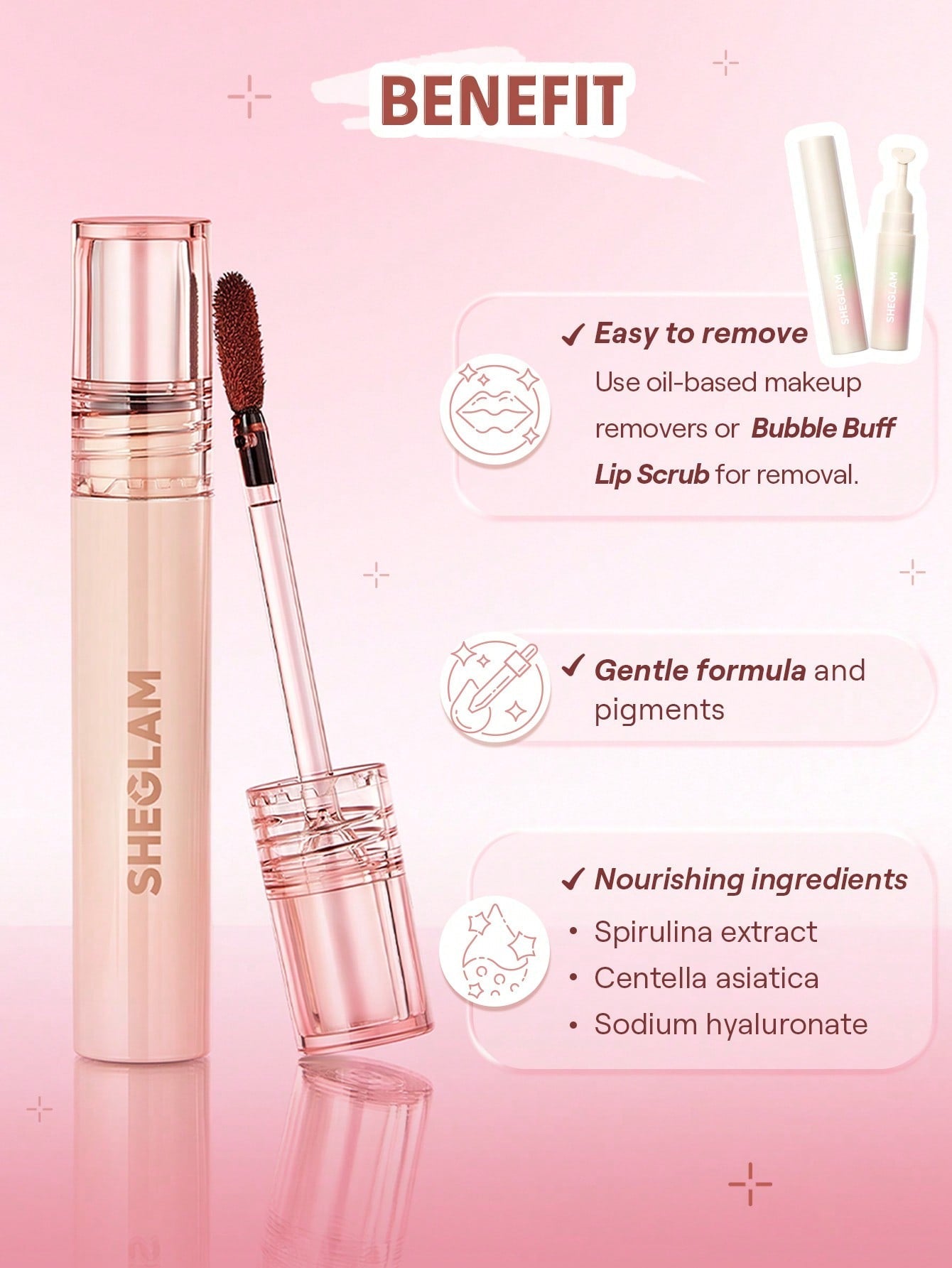 Fall In Line Peel Off Lip Liner Stain by Sheglam