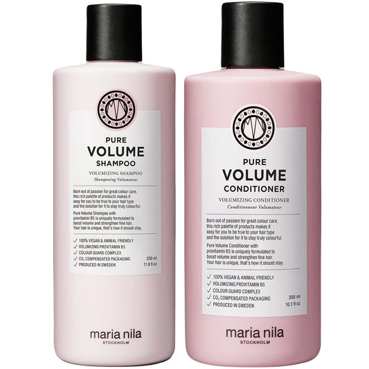 Pure Volume Shampoo & Conditioner Bundle by Maria Nila