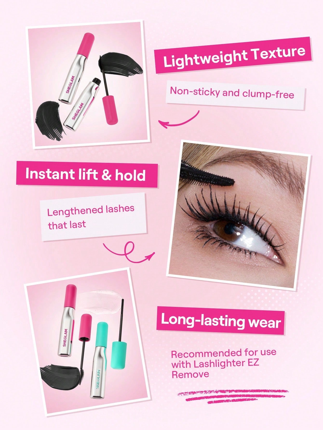 Lashlighter Up & Out Mascara by Sheglam