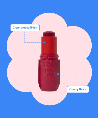 Tell All Cherry Lip Balm by Bubble Skincare