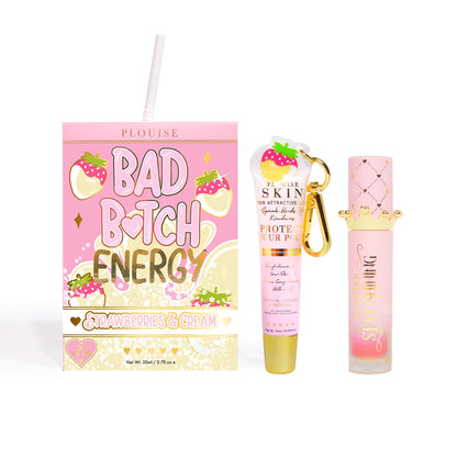 Bad Bitch Energy Lip Conditioner & Lip Oil Duo by P.Louise