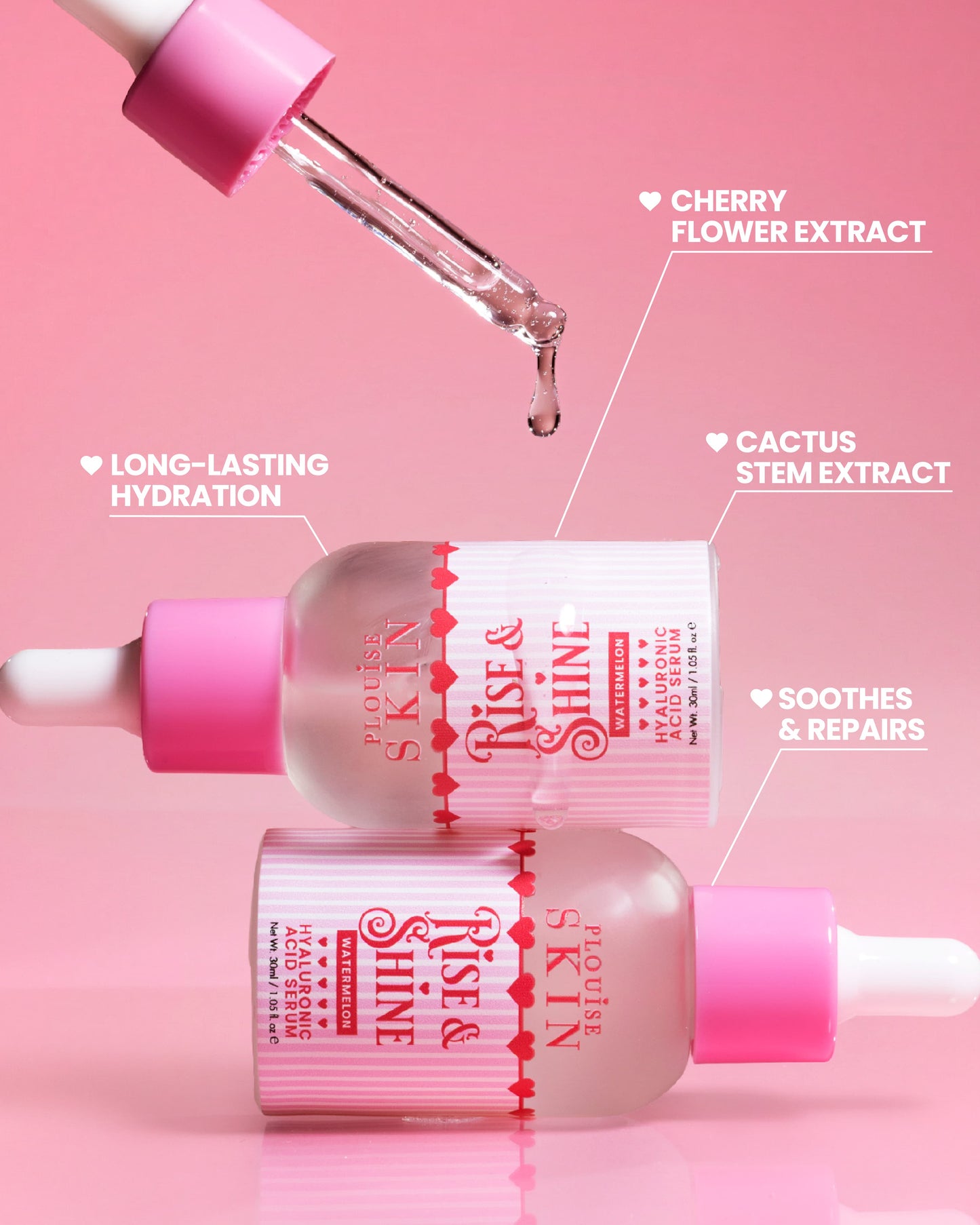 Rise & Shine Hyaluronic Acid Serum by P. Louise Cosmetics