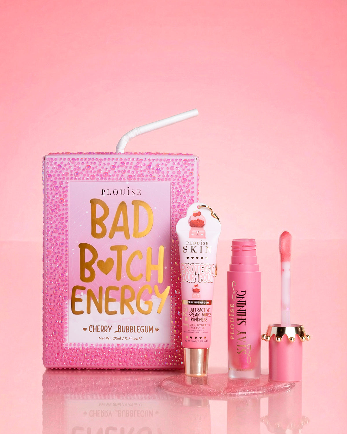 Manifest Crystal Bad Bitch Energy Lip Duo by P. Louise Cosmetics