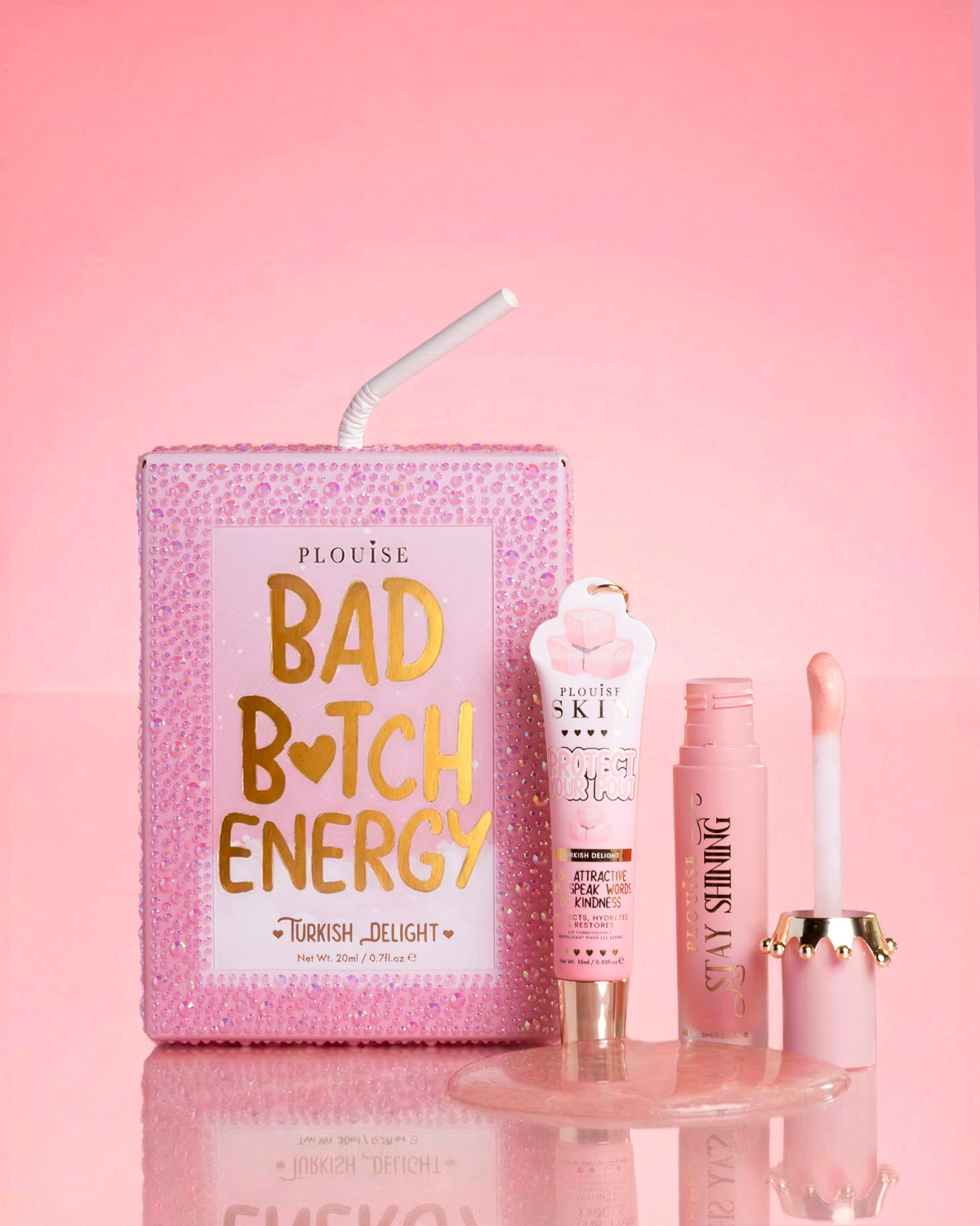 Manifest Crystal Bad Bitch Energy Lip Duo by P. Louise Cosmetics