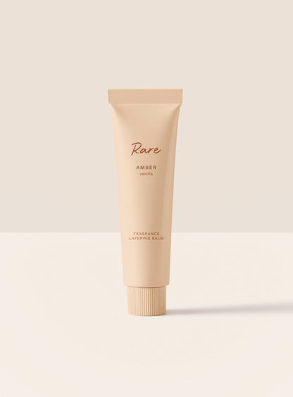 Fragrance Layering Balm Amber Vanilla by Rare Beauty