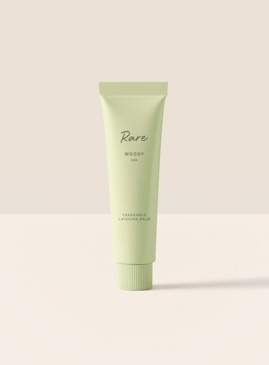 Fragrance Layering Balm Woody Oak by Rare Beauty