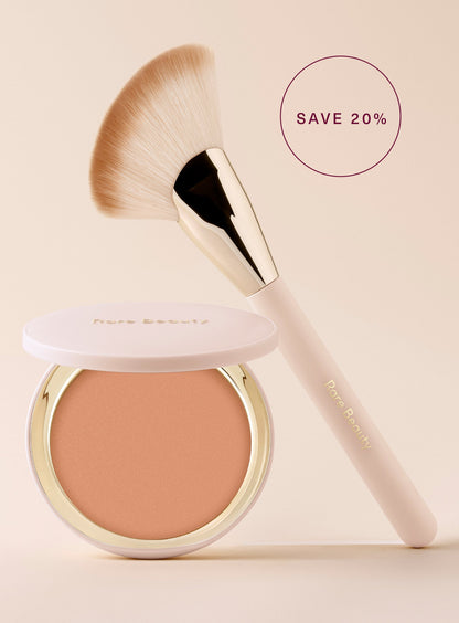 Warm Wishes Powder Bronzer & Brush Duo by Rare Beauty