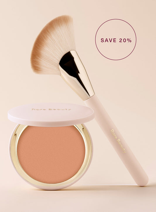 Warm Wishes Powder Bronzer & Brush Duo by Rare Beauty